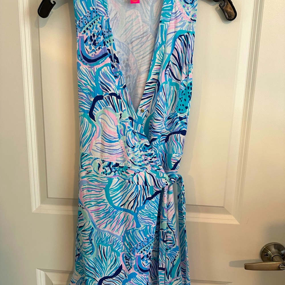 Lilly Pulitzer wrap around skort